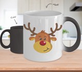 Rudolph Color Changing Coffee Mug