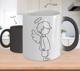 Angel For Him Color Changing Coffee Mug