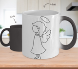 Angel For Her Color Changing Coffee Mug