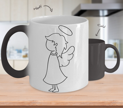 Angel For Her Color Changing Coffee Mug