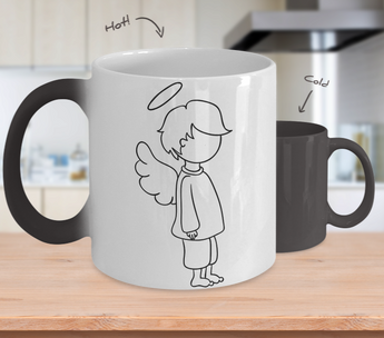 Angel For Him Color Changing Coffee Mug